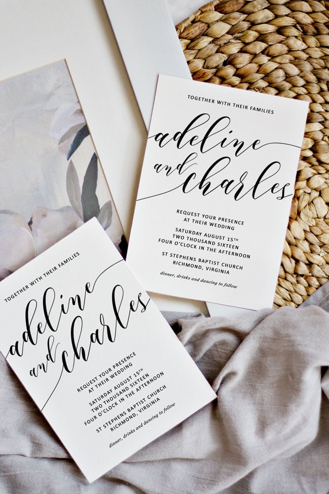 How To Make Your Own Wedding Invitations Pipkin Paper Company