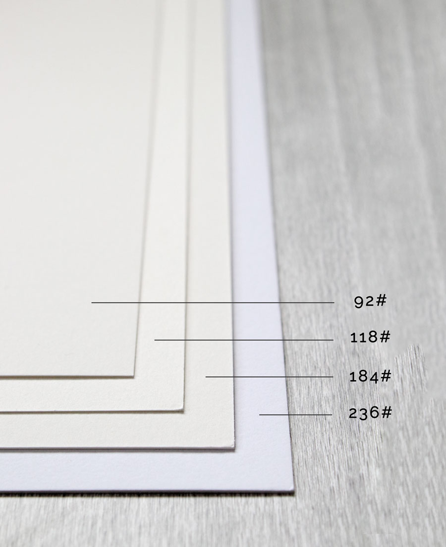 Cardstock Weight Chart