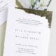 DIY Gold Foil Wedding Invitations