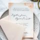 Subtle Watercolor Wedding Invitations + How to Make Your Own