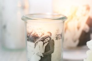 DIY Photo Candle Holders