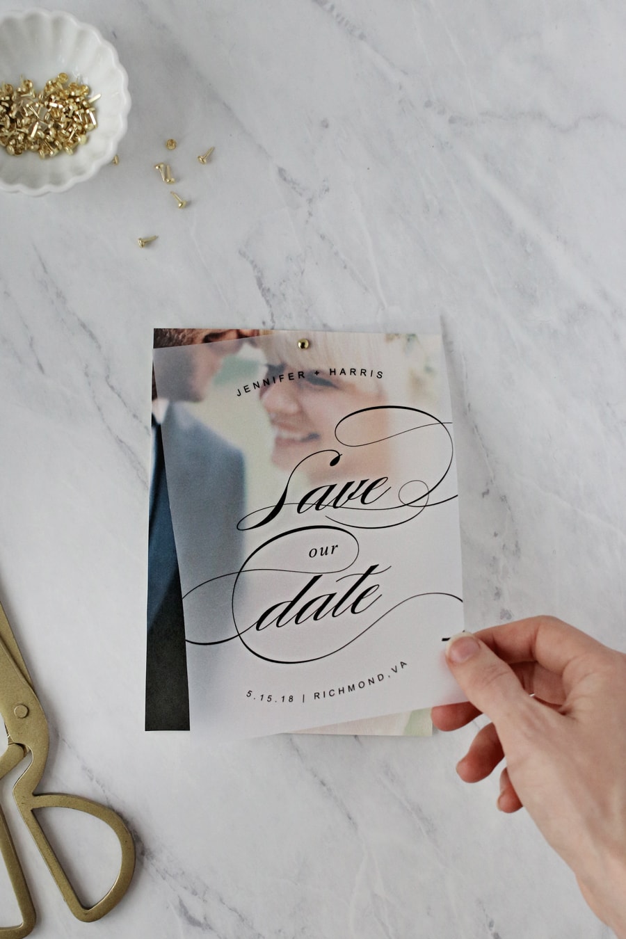 Use one of our free templates to make your own free save the dates at home. Not only are they quick and easy but your guests will love them.