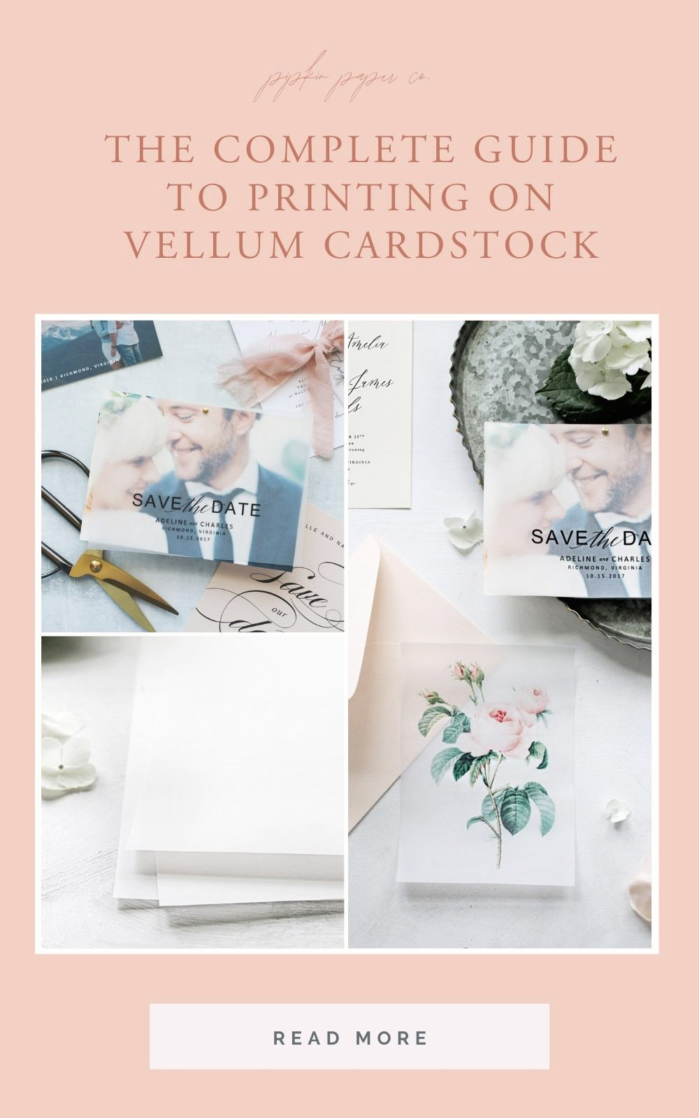 How to Print on Vellum Pipkin Paper Company