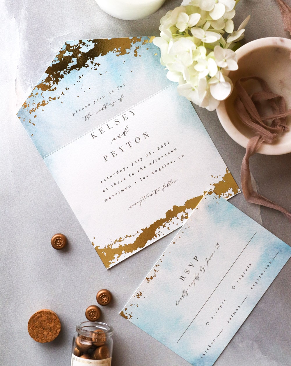 Minted all-in-one invitations: what are they, how do they work, and are they worth the cost?  Here's our raw and uncut review of Minted wedding invitations | Pipkin Paper Company