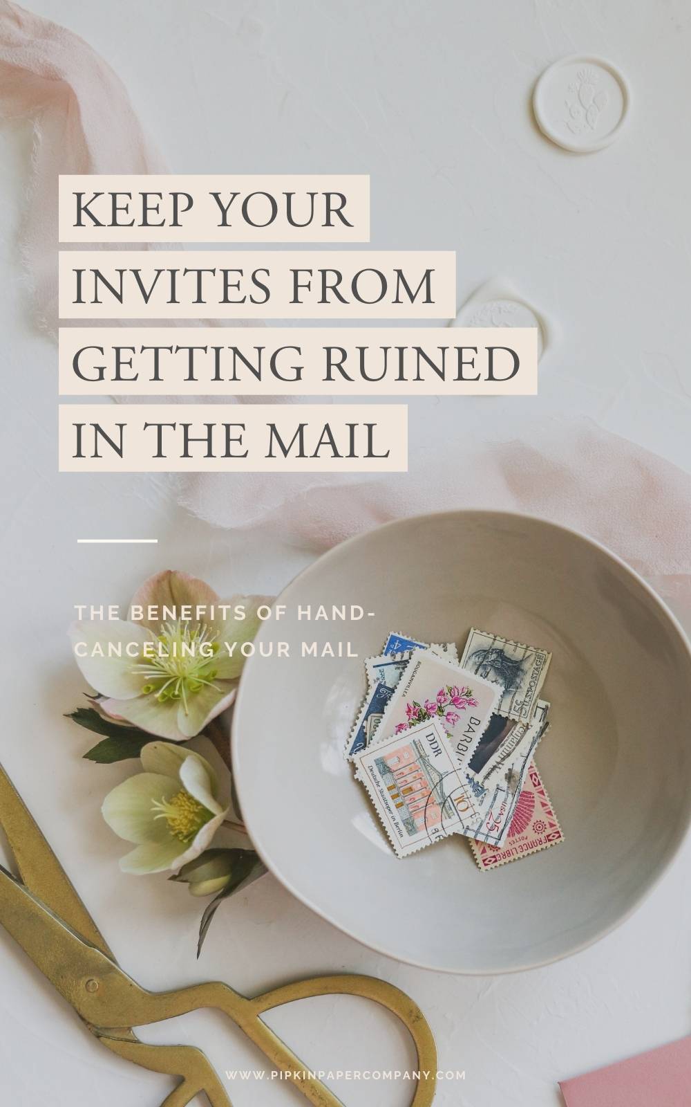 How to Hand Cancel Mail (and Why You Might Want To) Pipkin Paper Company
