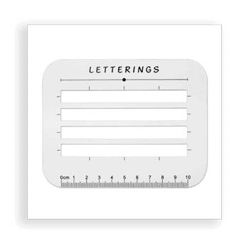 Envelope-Ruler-Stencil