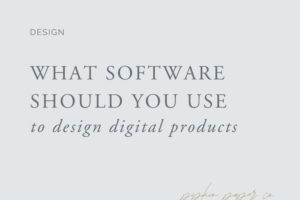 What’s the best software for creating digital products: Photoshop, Canva or Illustrator