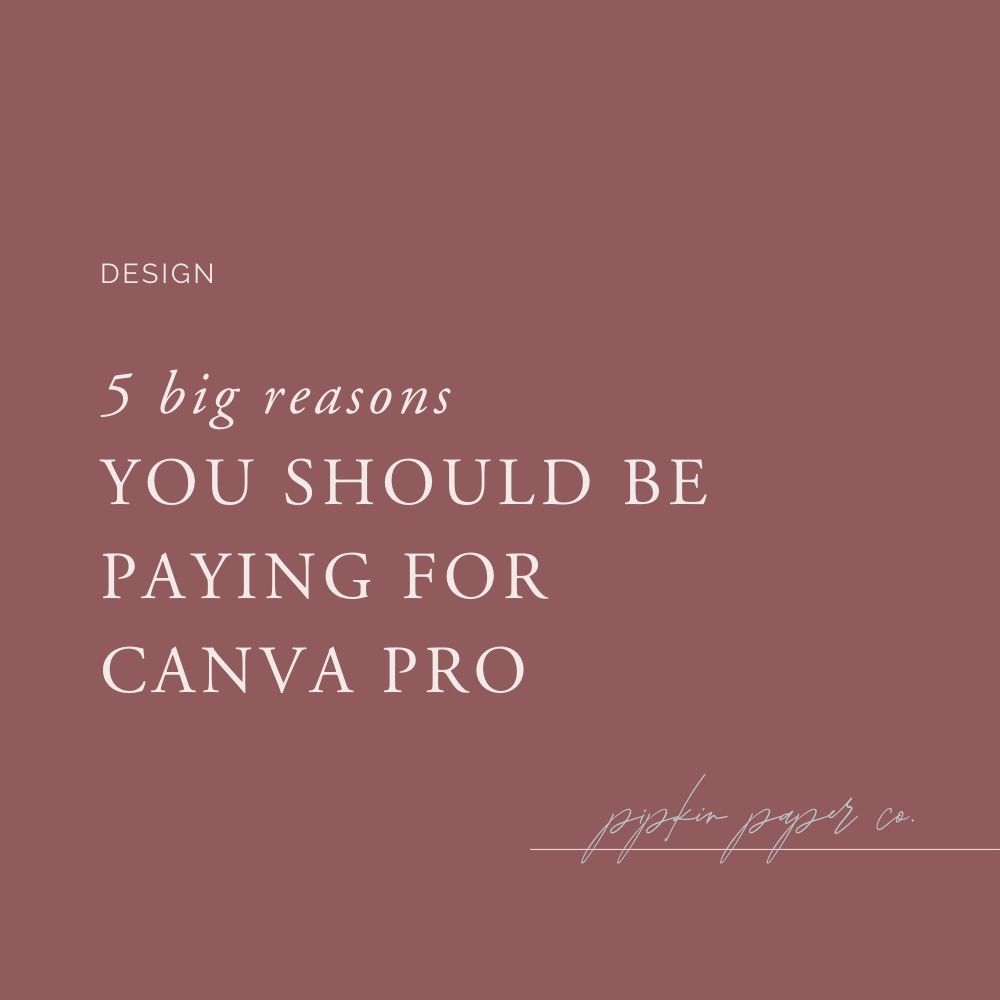 Is it worth paying for Canva Pro